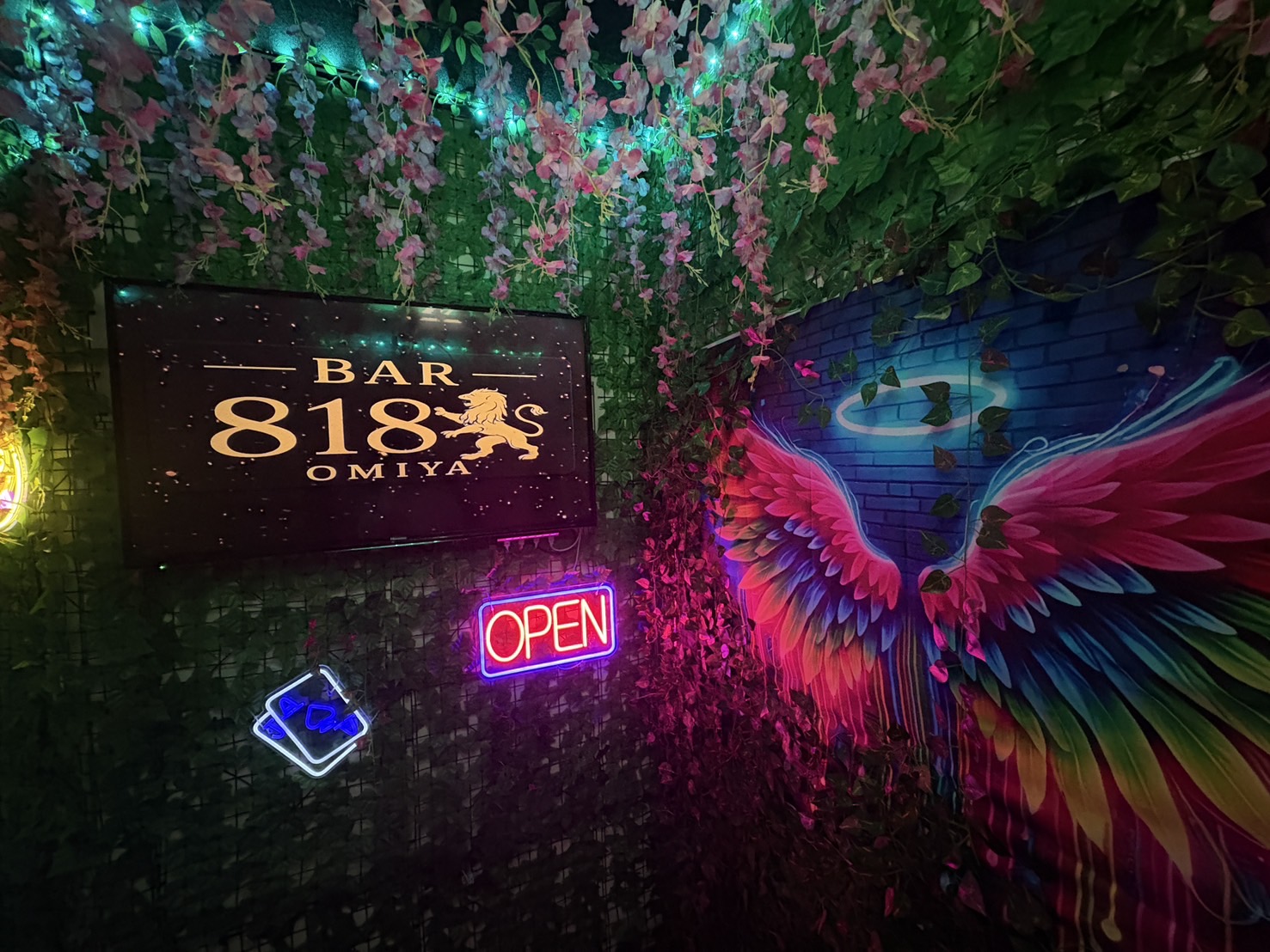 BAR818 フォトスポット ネオンサイン